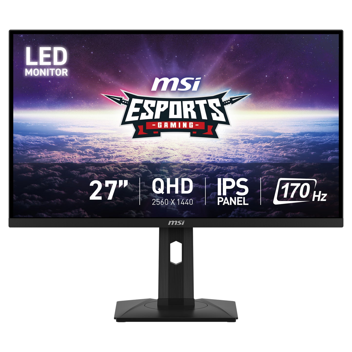 MSI 27" WQHD IPS Nvidia G-Sync Gaming Monitor - 2560 X 1440