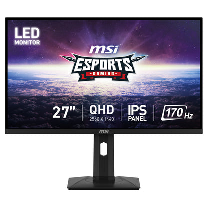 MSI 27" WQHD IPS Nvidia G-Sync Gaming Monitor - 2560 X 1440
